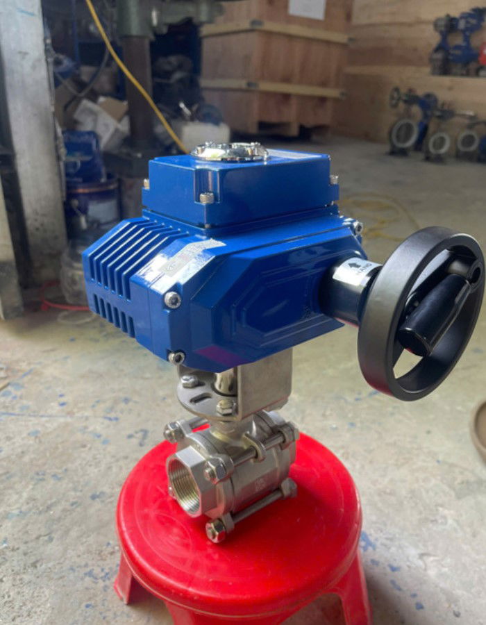 Van bi 3PC điều khiển điện - 3 mảnh, 3 thân| Hàng chính hãng