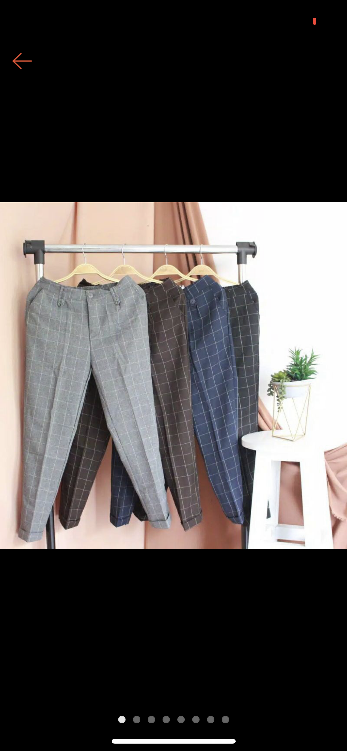 27. Celana tartan murah