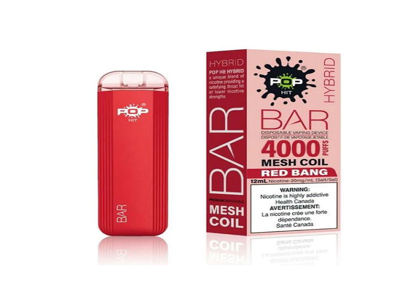 Pop Hybrid Bar 4000 Puff Disposable Vape Device - 5ct