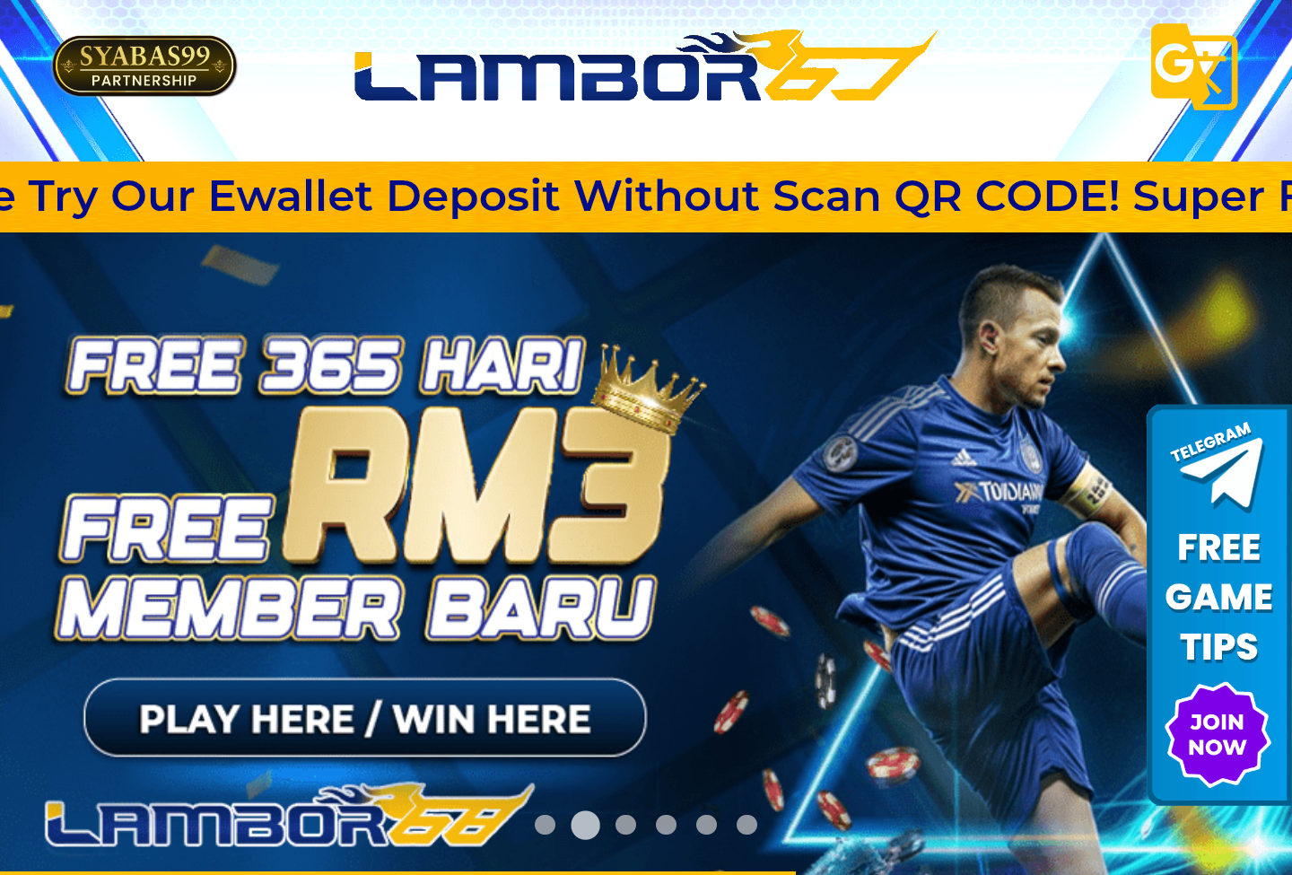Trusted👍🏻✨LAMBOR68✨ 🔥Free Credit RM5  & Welcome Bonus 73%🔥