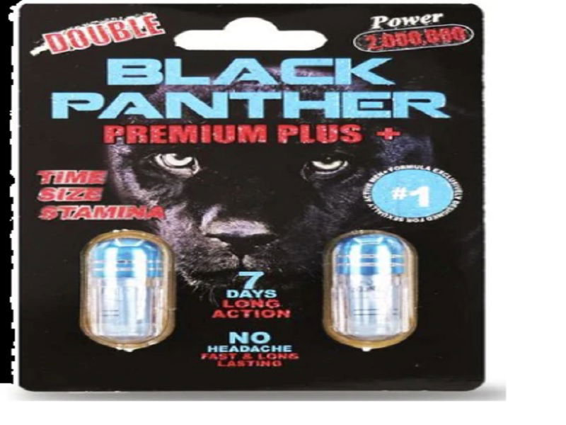 Black Panther - Premium Plus Power 2,000,000 Double Pack