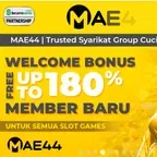 Trusted👍🏻✨MAE44✨ 🔥Free Credit RM5 & Welcome Bonus up to 180% 🔥