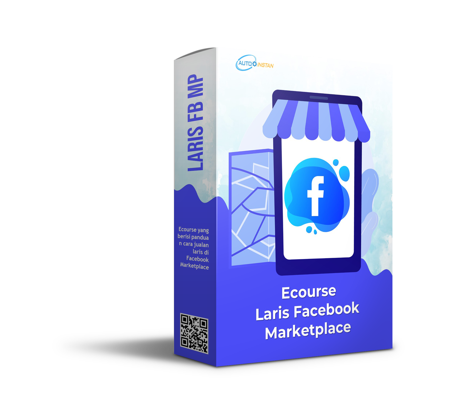 8. Ecourse Laris Facebook Marketplace - Panduan lengkap cara mendominasi Facebook Marketplace + ternak akun FB