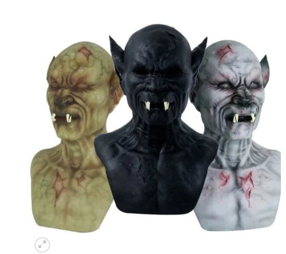 Silicone Wolf Mask Monster Headwear | DS Bodyskins | Australia
