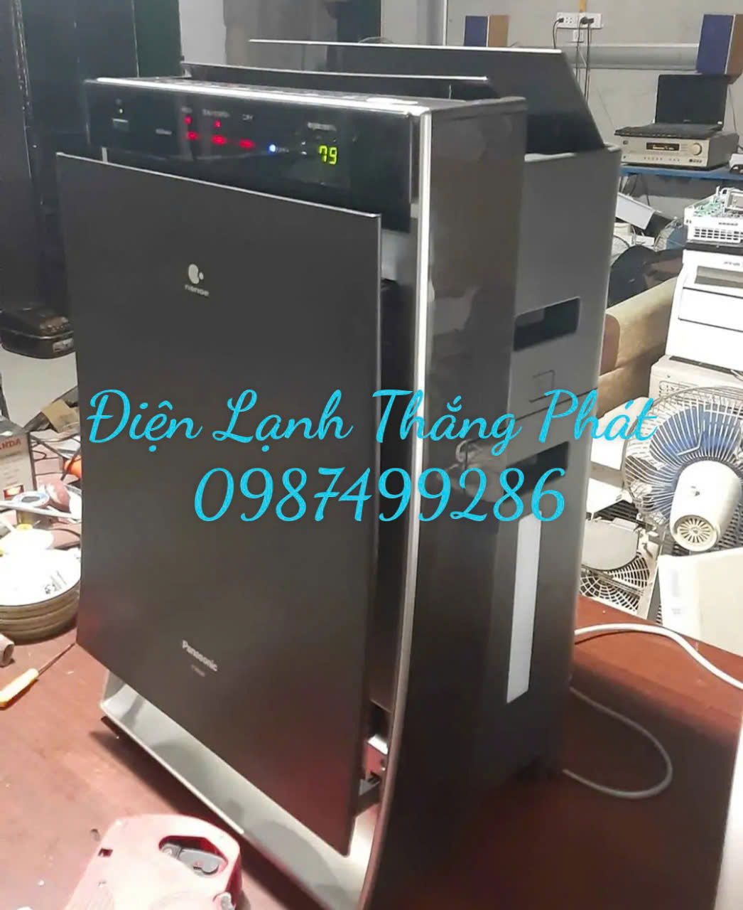 Sửa cảm biến độ ẩm máy lọc không khí Sharp - 0987499286