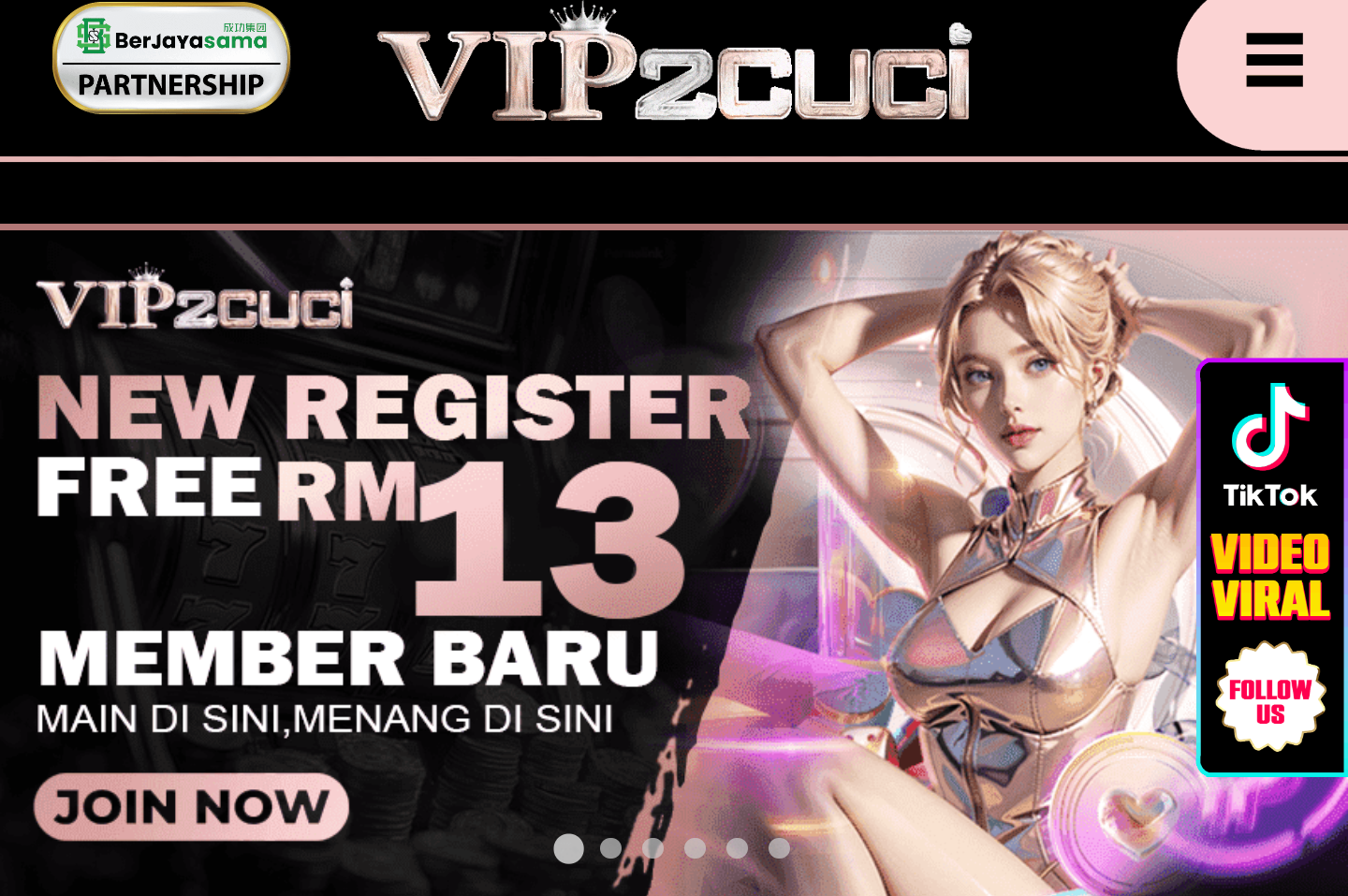 Trusted👍🏻✨VIP2CUCI✨ 🔥Free Credit RM5 & Welcome Bonus 70%🔥