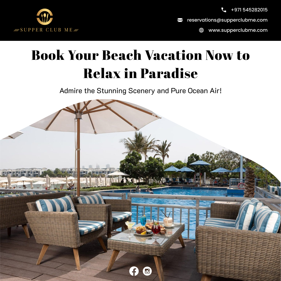 Experience the Magic of Pool and Beach Opulence