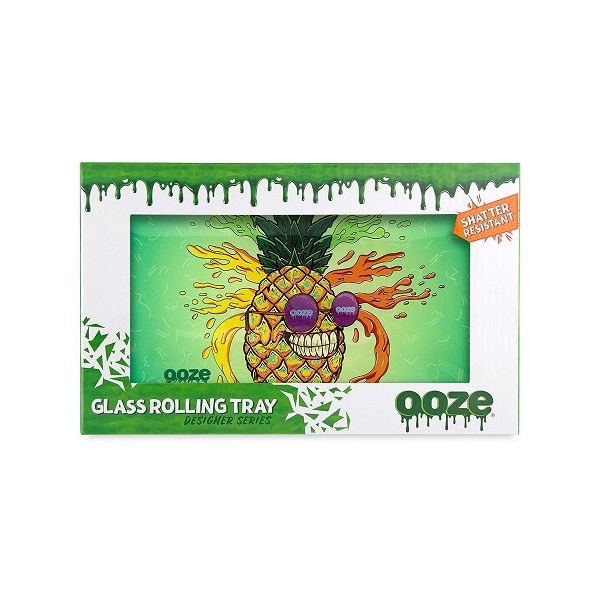 Ooze Rolling Tray Shatter Resistant Glass Medium