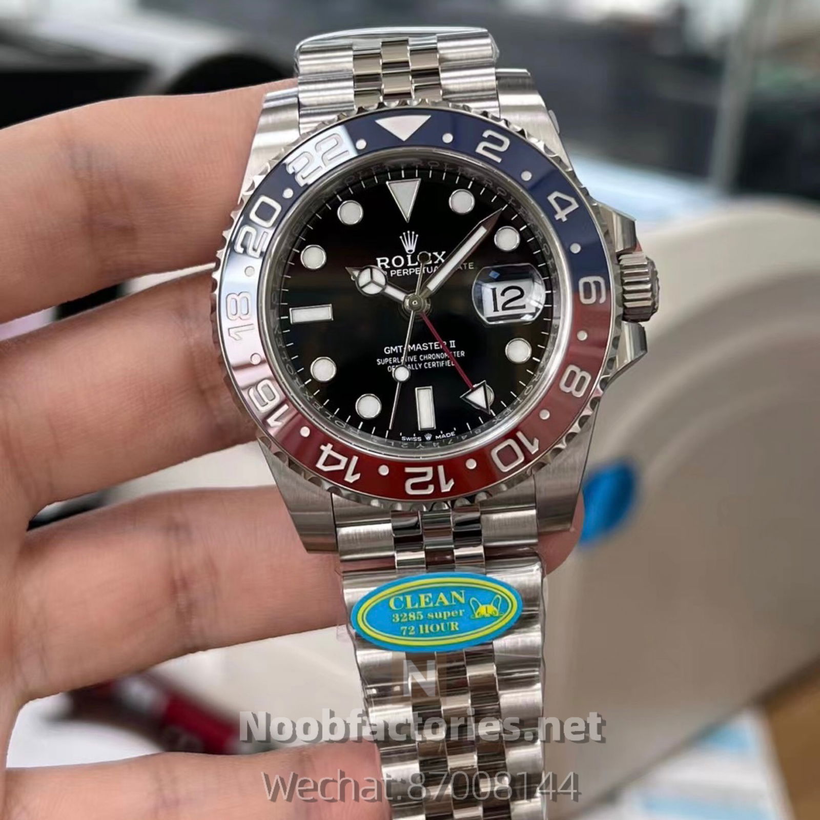 【2個款式，帶圖詢價】Clean廠C廠v2升級版勞力士126710格林尼治可樂圈 裝載丹東3285一體機芯_N廠官方旗艦店_N廠_仿錶_復刻錶_精仿錶_高仿手錶