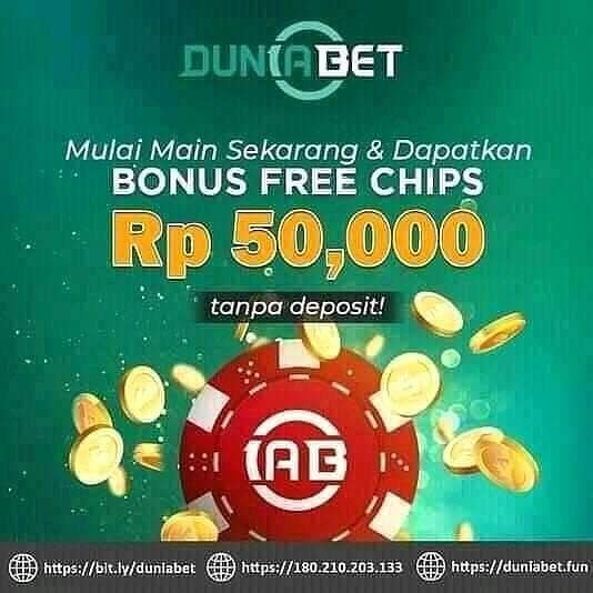 daftar duniabet 25k welcome 100% + 25k + 25%