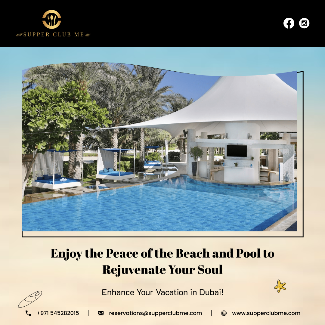 Enjoy Serenity with Pool and Beach Opulence