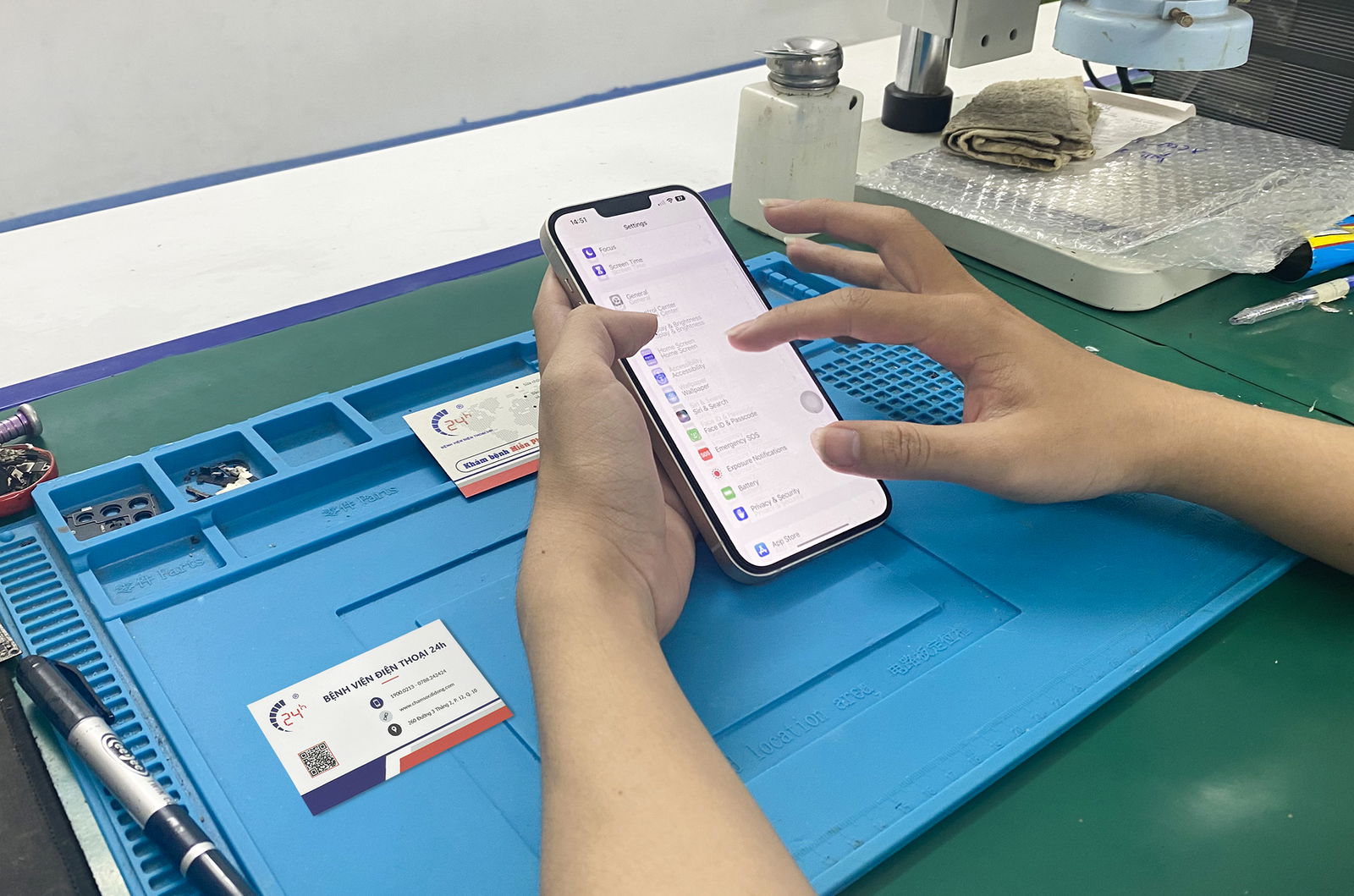 Dịch vụ sửa chữa điện thoại giá rẻ tại TPHCM