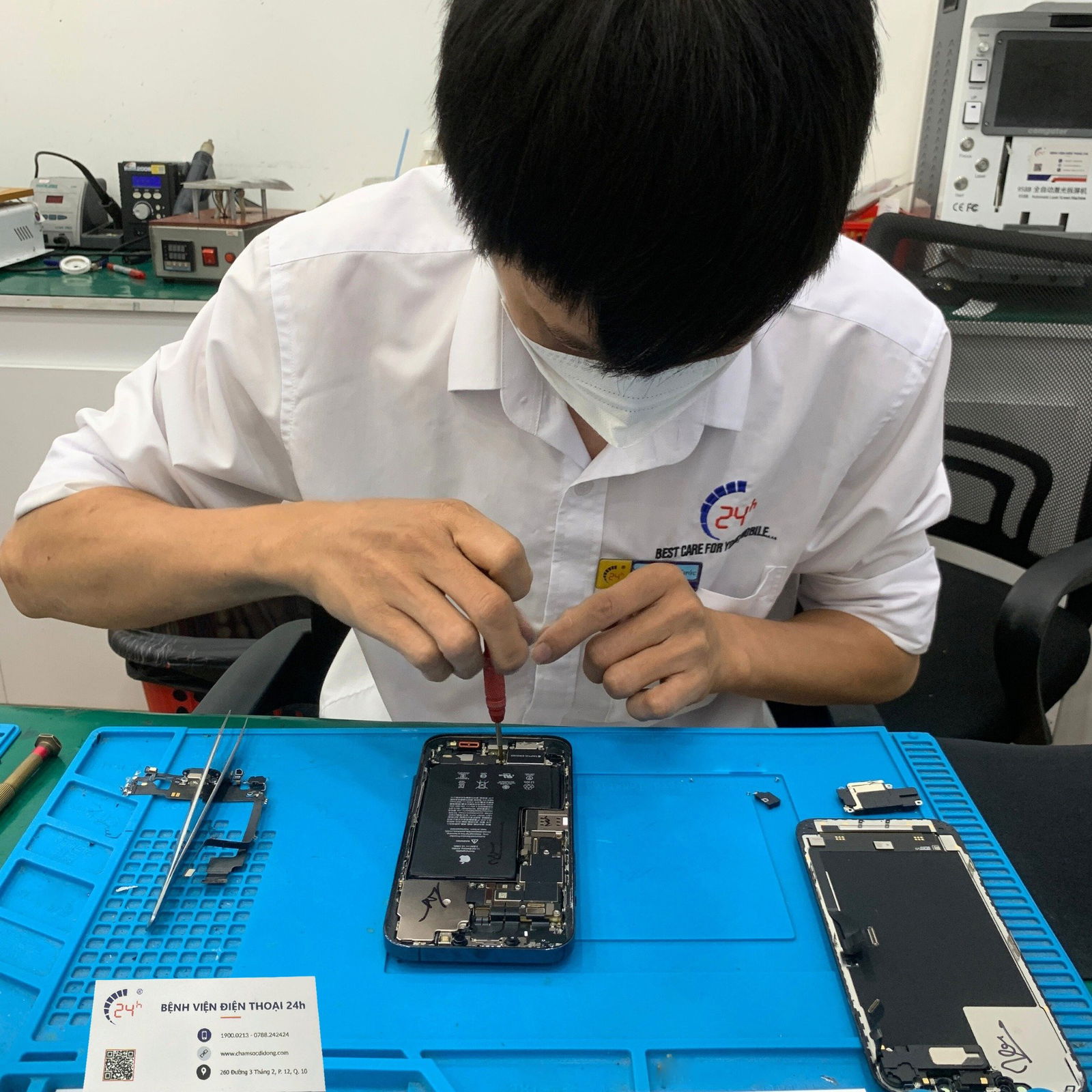 Sửa chữa iPhone chính hãng GIÁ RẺ uy tín lấy ngay tại TPHCM