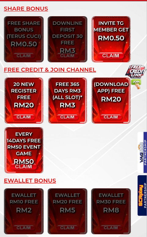 CKB | You Play We Pay FREE RM20