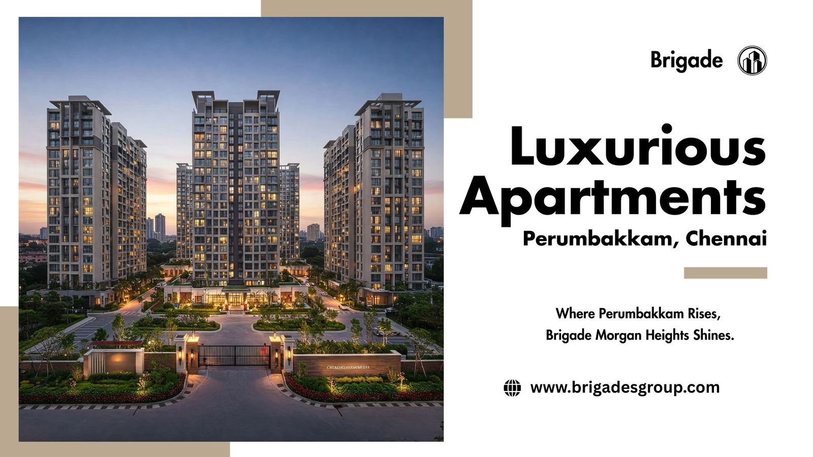 Morgan Heights - Luxury Homes By Brigade Groups in Chennai