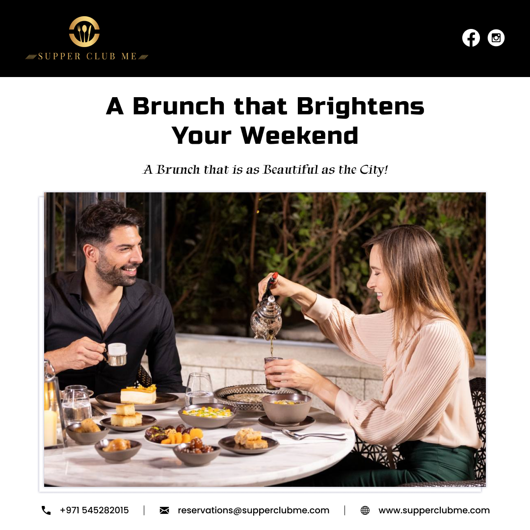 Experience the Delectableness of Brunch