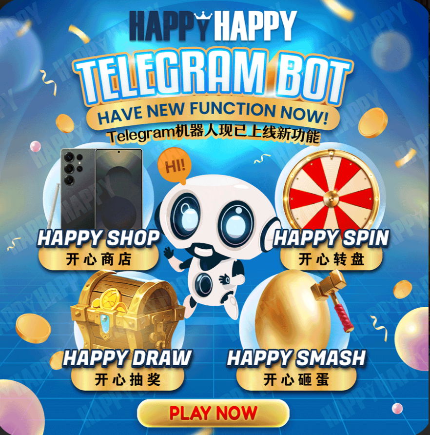 ✅HAPPY88✅ New Register Free RM50🔥365 day Free kredit RM10🔥