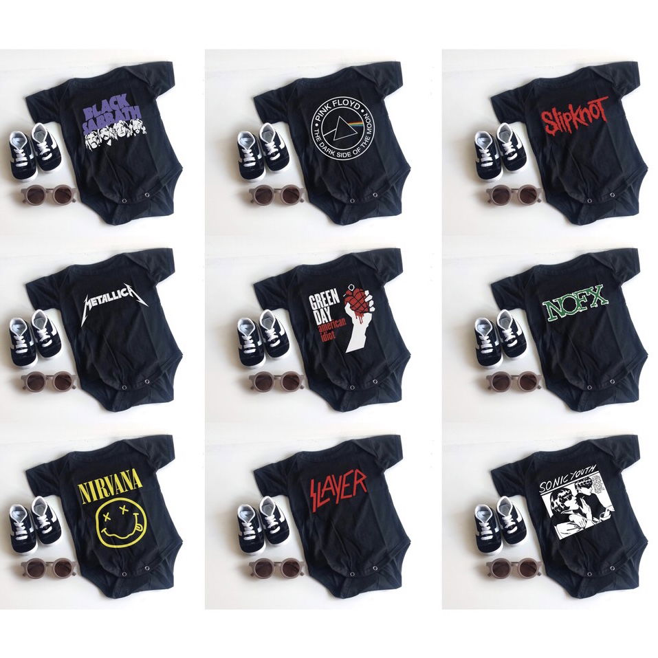 12 - Hampers kaos band anak / gift package Baju Band Bayi