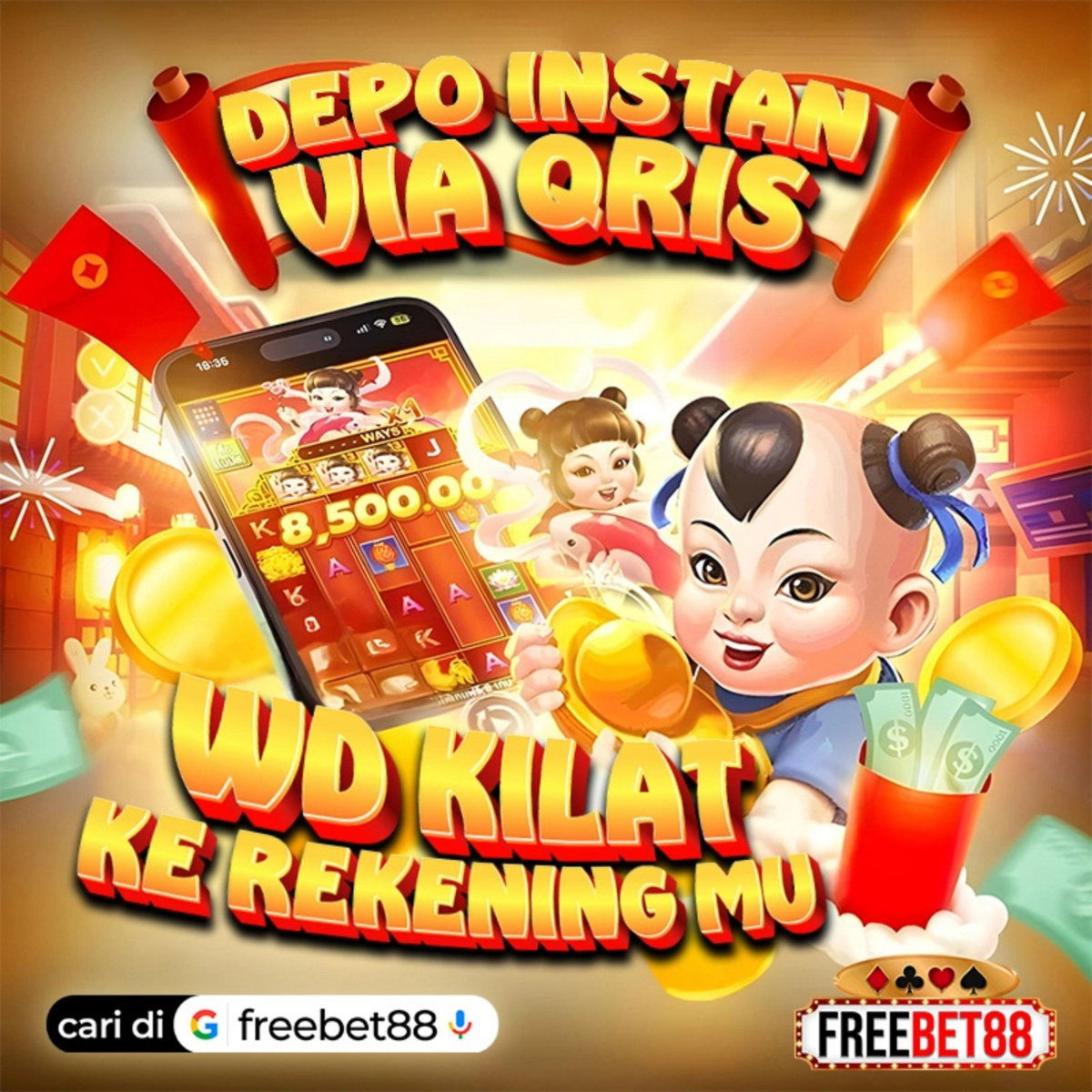 LOGIN FREEBET88