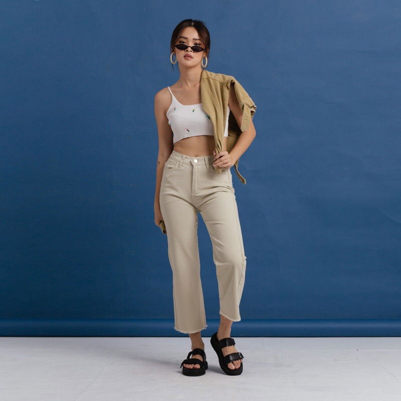 11. Jeans Import Kulot Mocca