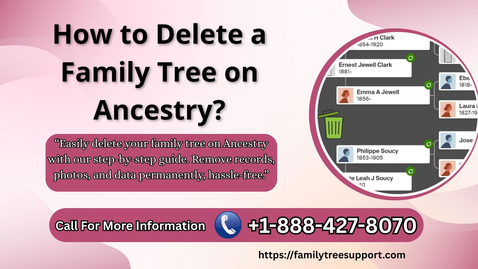 How to Delete a Family Tree on Ancestry?