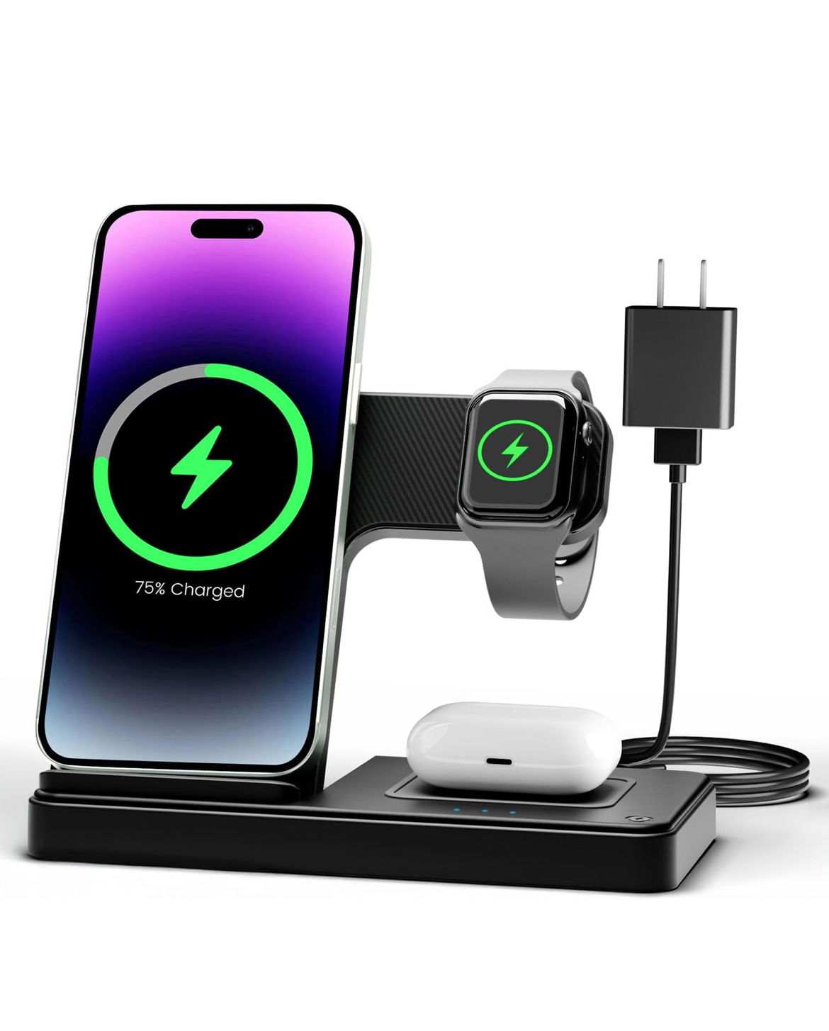 Wireless charging station - $17.99
