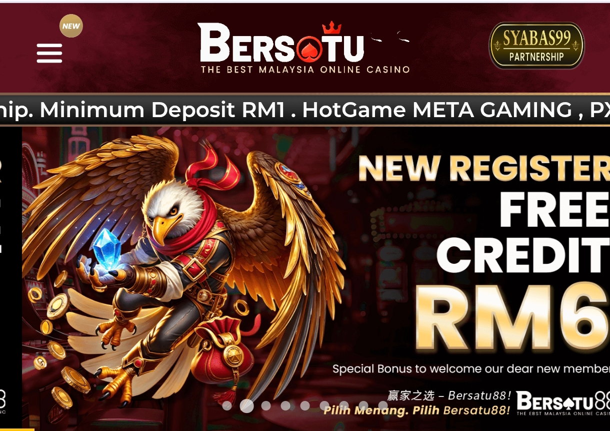Bersatu88 | New Register Free Credit RM6 | 365 Day Free Credit RM2 | 100% Trusted