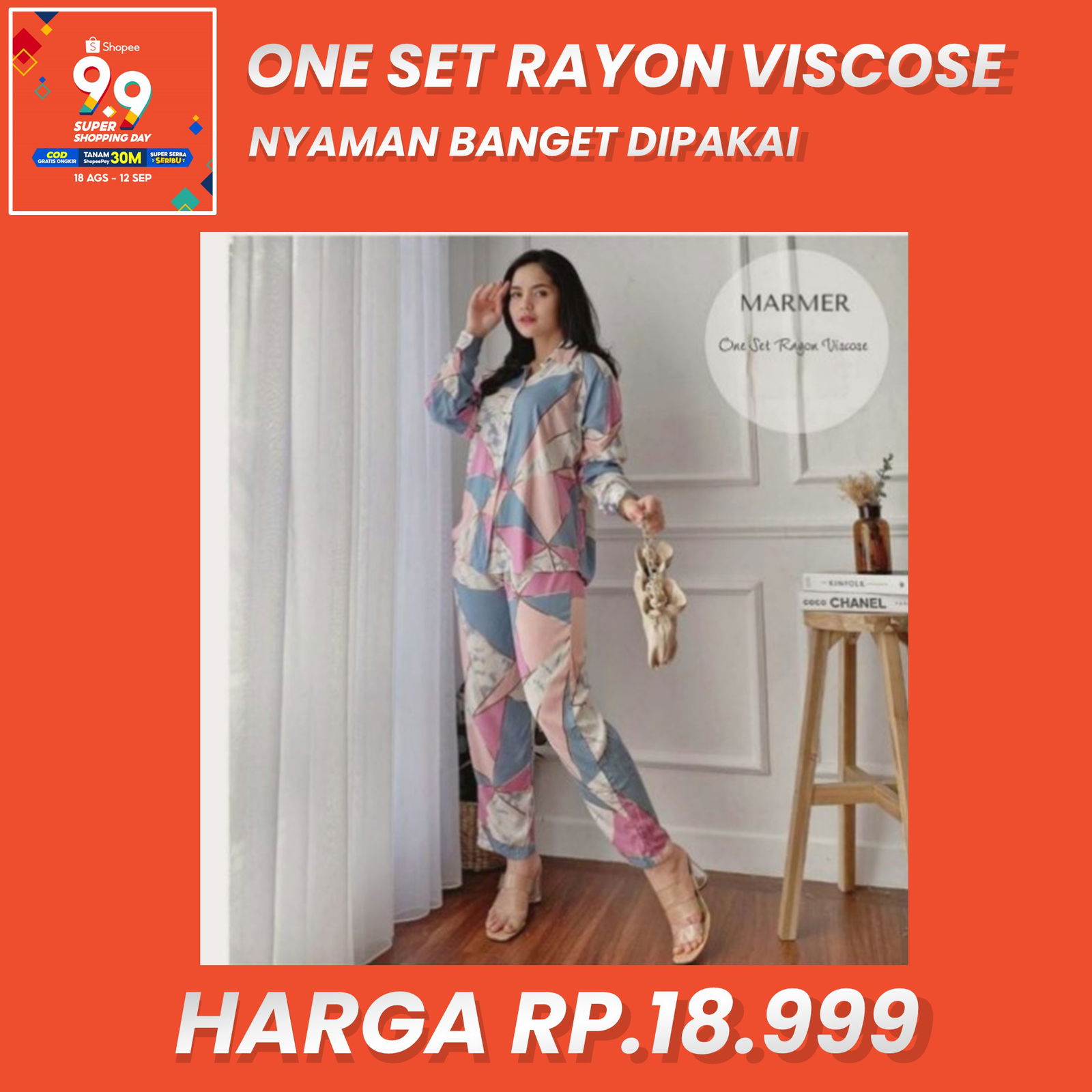 19. ONE SET RAYON (18K)