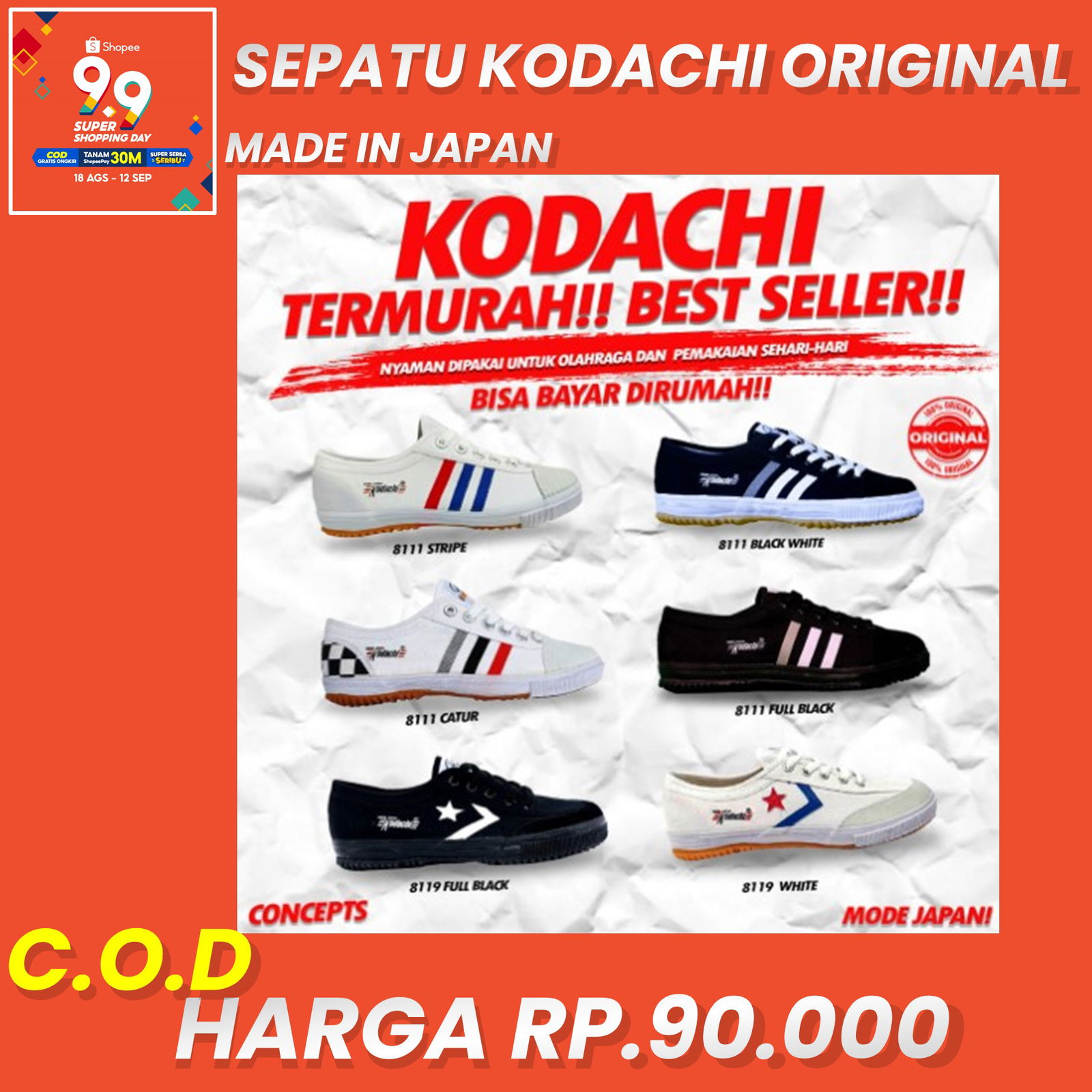 20. SEPATU KODACHI 8111 (90K)