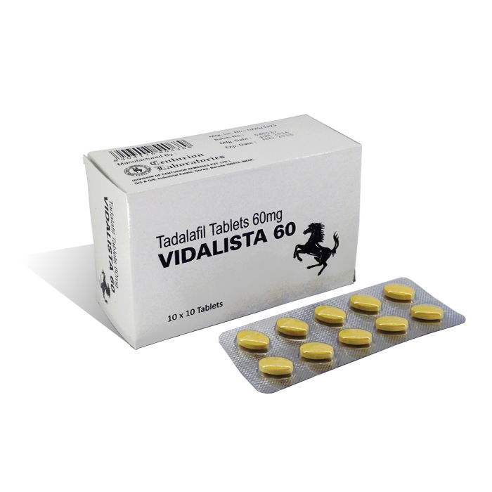 Buy Vidalista 60 (Tadalafil) at $0.10/tablet | Upto 30% Off