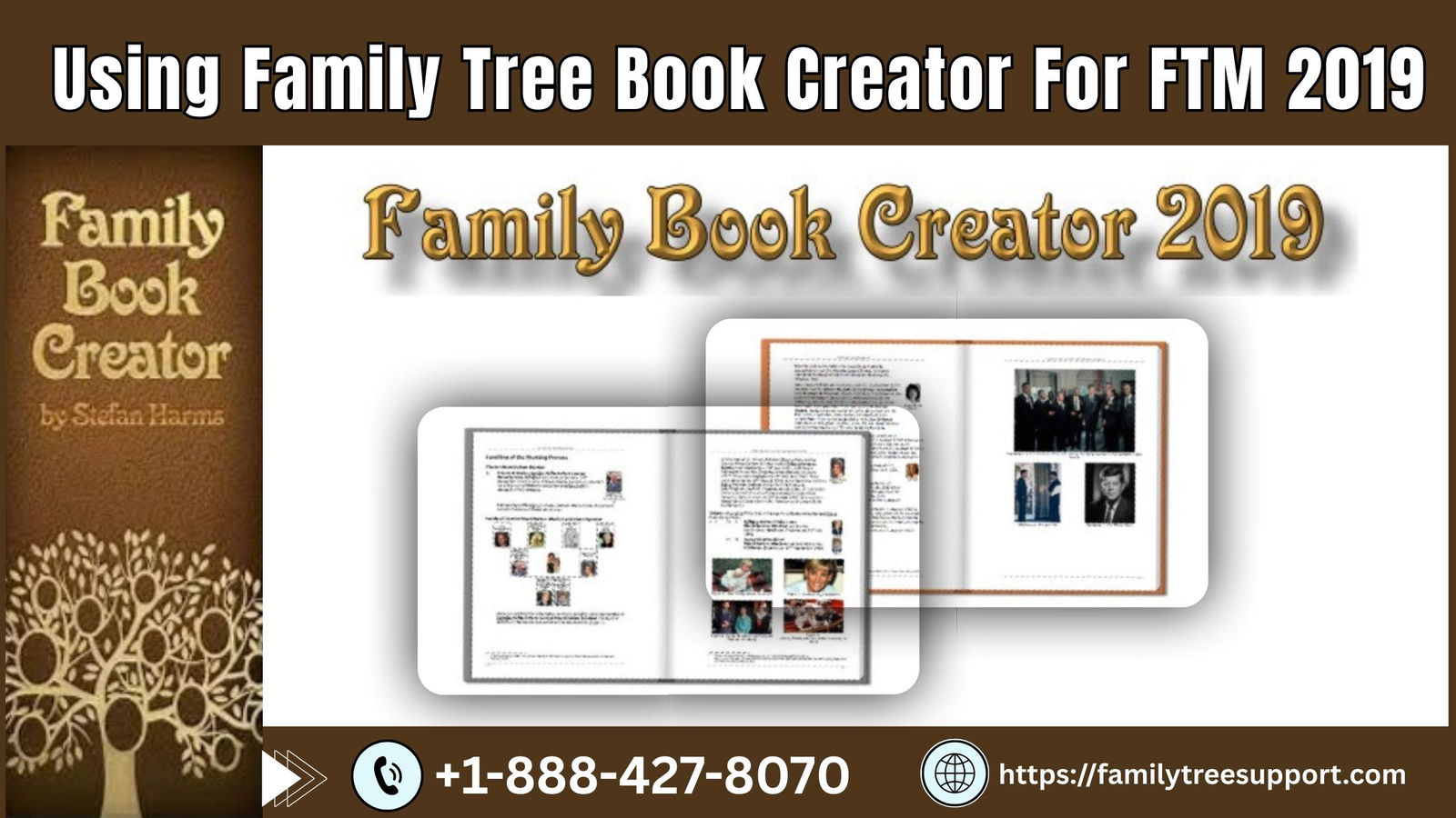 Family Book Creator 2019 - Family Tree Support
