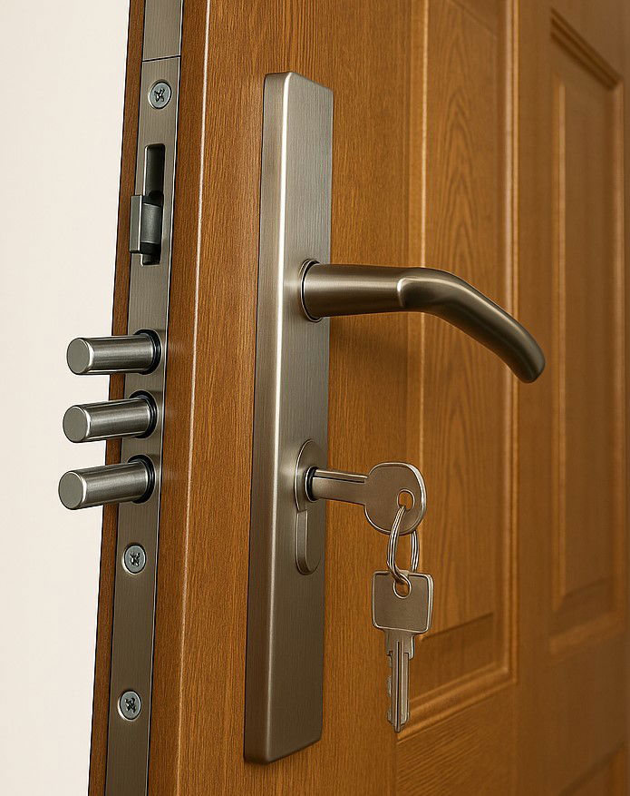 drzwi stalowe do magazynów broni