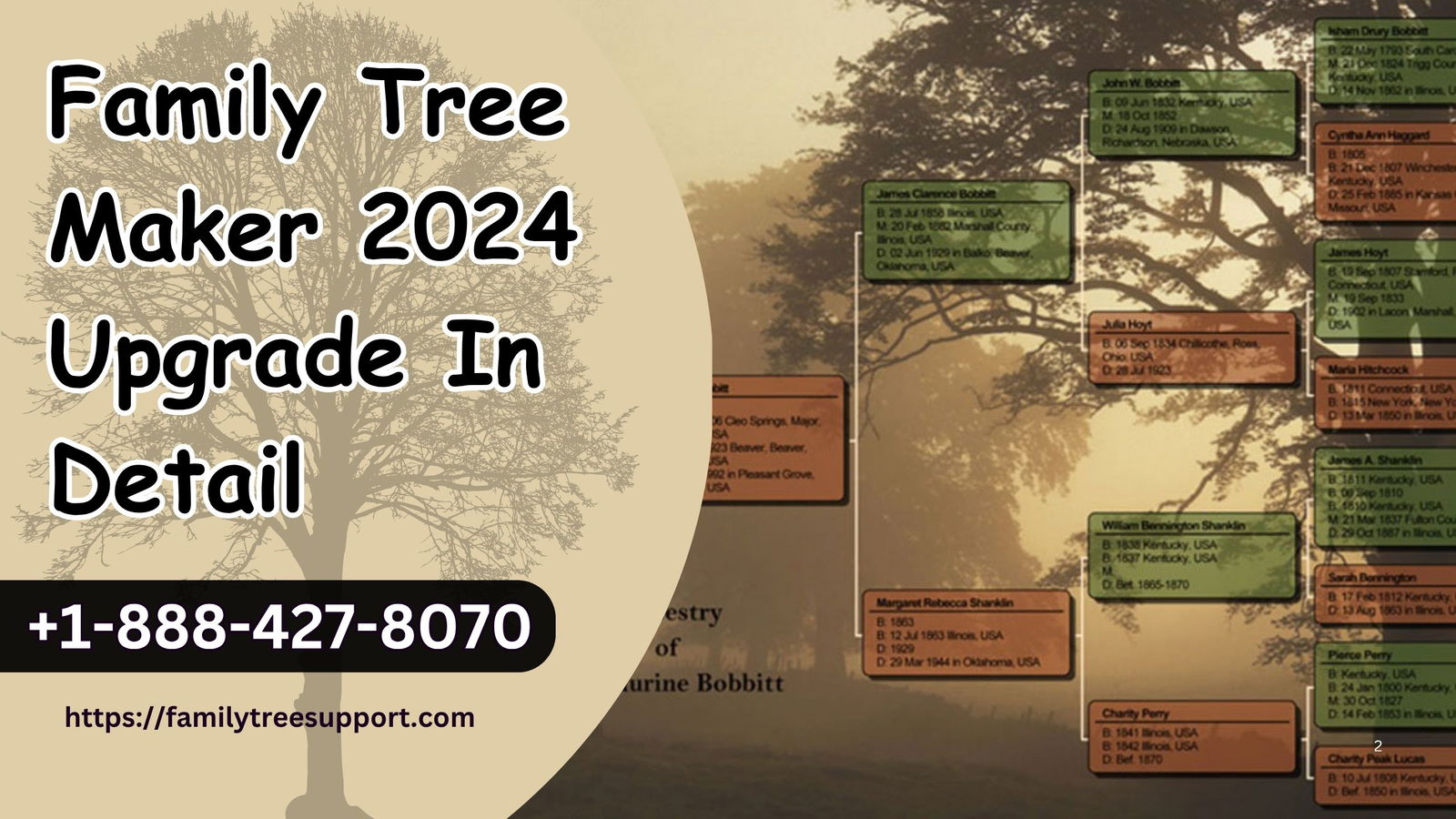 Family Tree Maker 2024 Upgrade - Family Tree Support