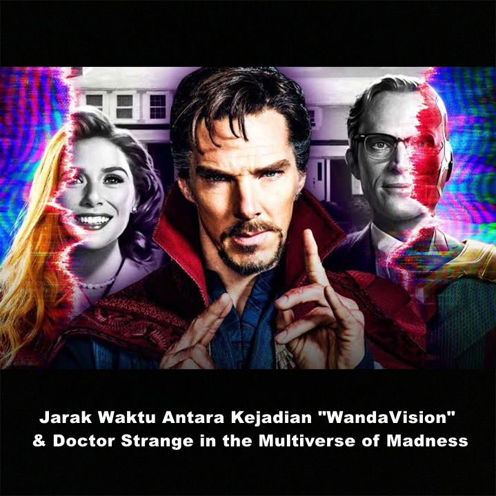 Jarak Waktu Antara Kejadian "WandaVision" & Doctor Strange in the Multiverse of Madness