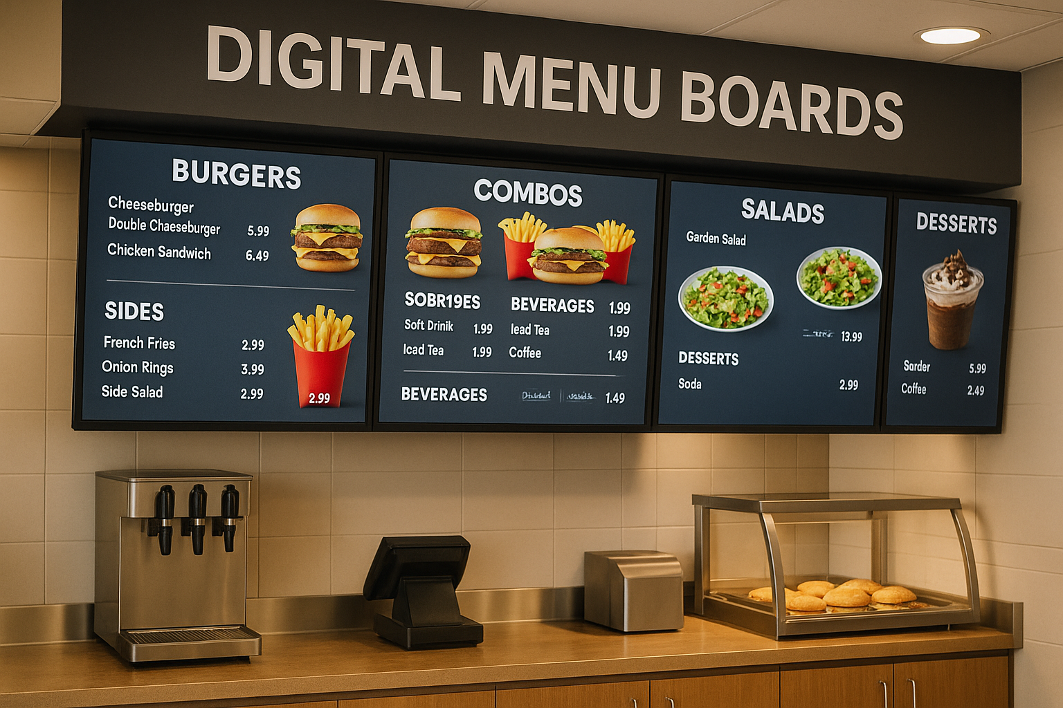 Digital Menu Boards