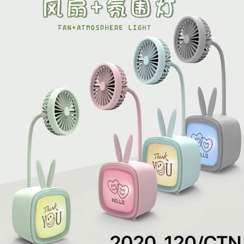 22 - kipas angin portable lampu