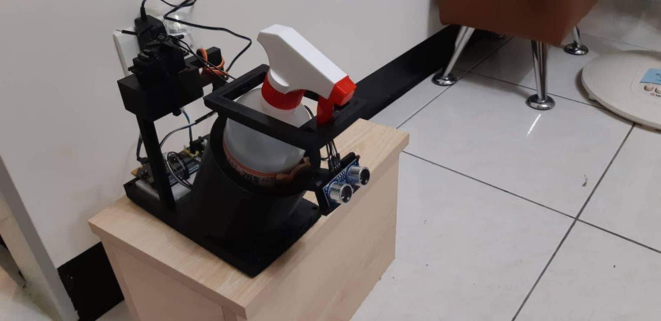 Alcohol Dispenser Robot 3 generation 