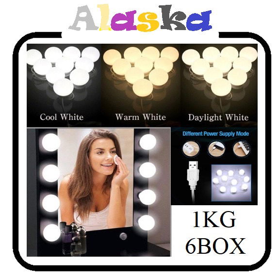 23. Lampu Makeup Mirror LED