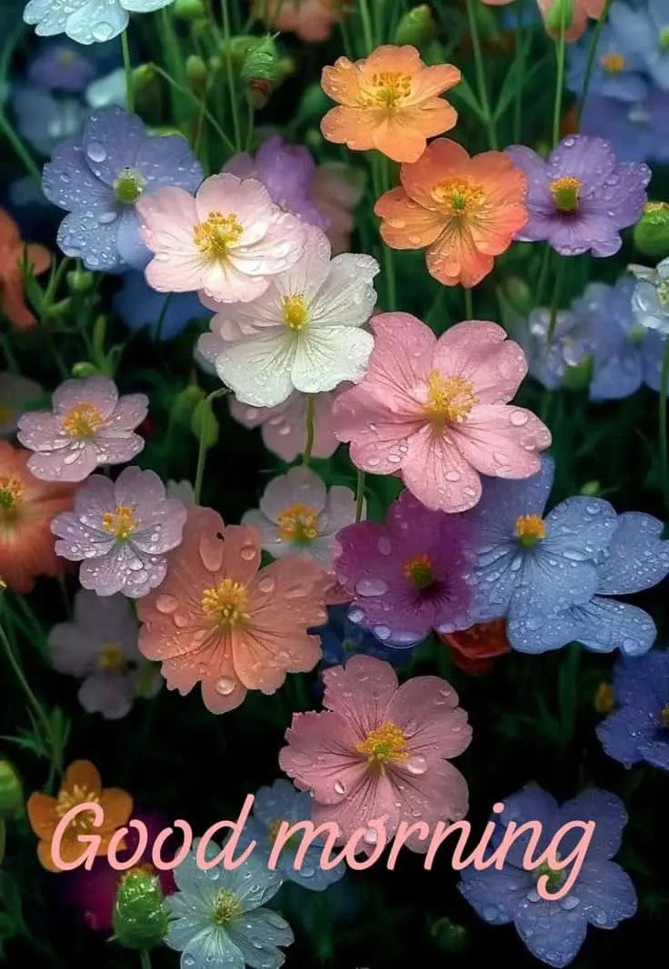 Trending Beautiful Flowers Good Morning Images in HD