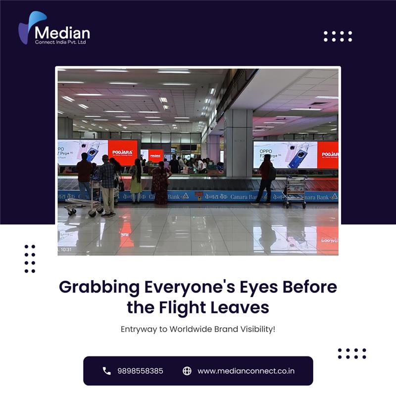 Boost Your Brands at the Global CrossroadsYour Trusted Airport Advertising Agency | Median Connect