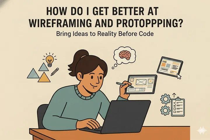 How do I get better at wireframing and prototyping?