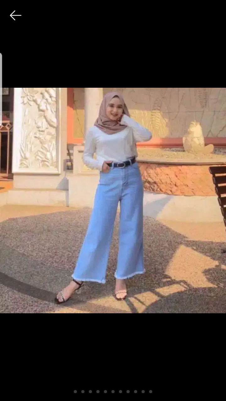 Kulot Jeans Lightblue
