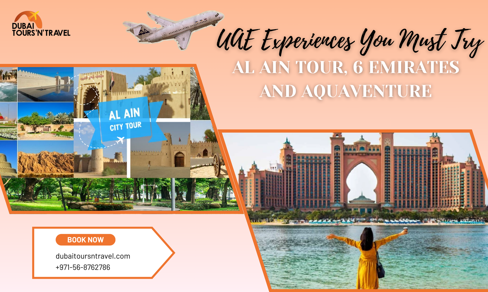 UAE Experiences You Must Try Al Ain Tour, 6 Emirates and Aquaventure