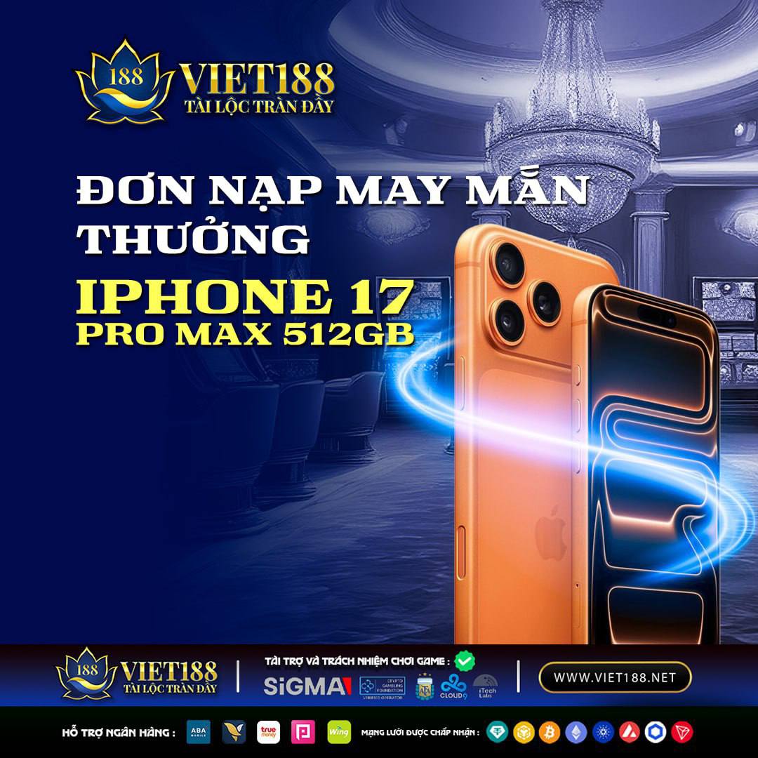 Dừng bỏ lỡ cơ hội trúng IPHONE 17 PRO MAX chỉ với 1 lần nạp tiền!