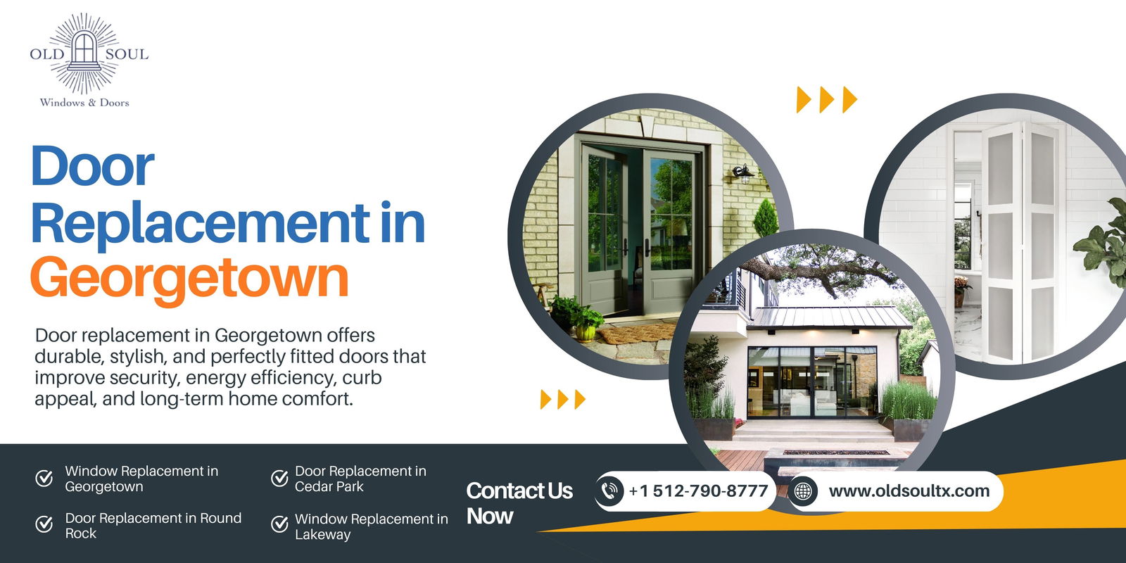 Expert Door Replacement in Georgetown