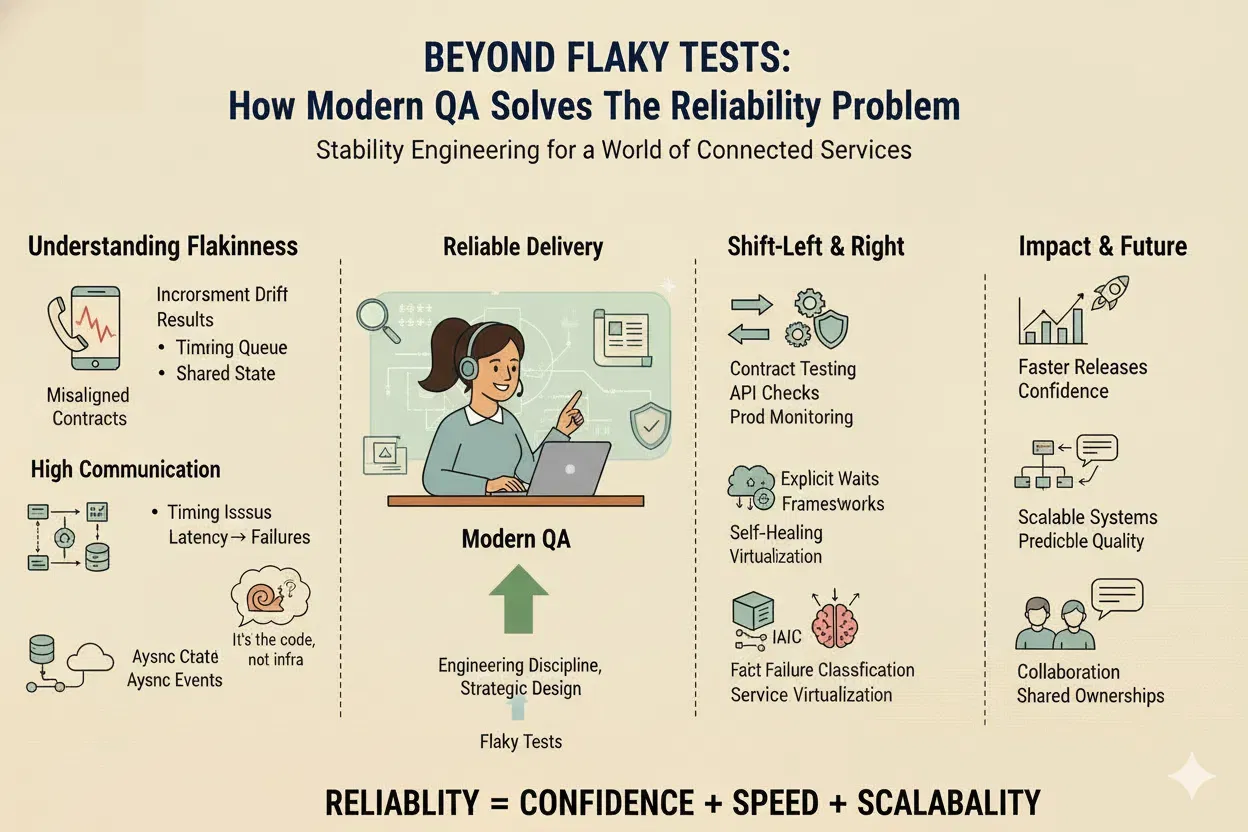 Beyond Flaky Tests: How Modern QA Solves The Reliability Problem - Avidclan Technologies
