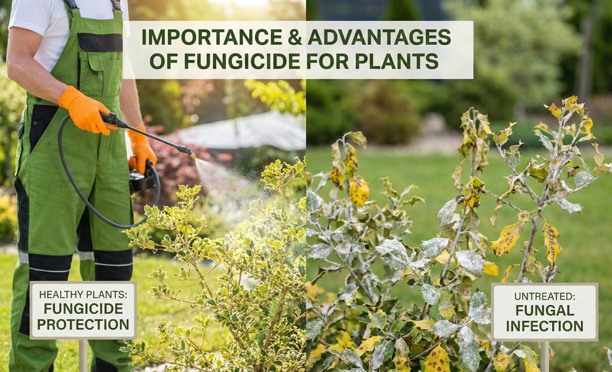 Importance and advantages of Fungicide for plants