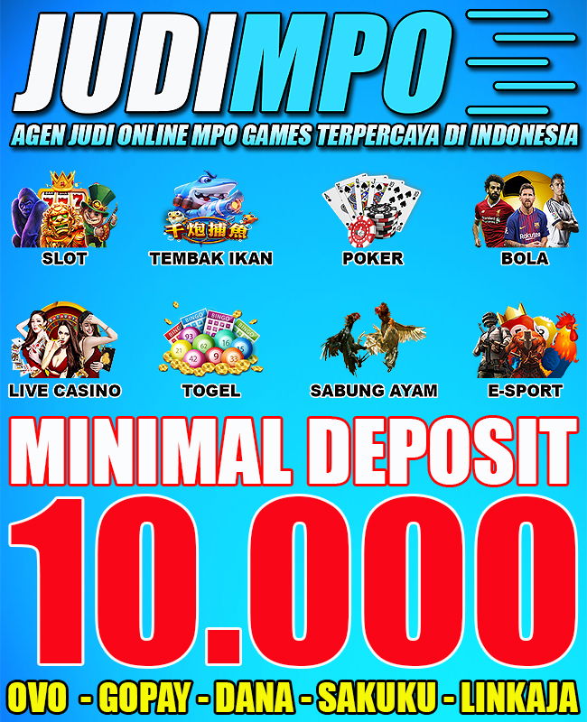 Agen Judi Slot Mpo Terbaru Online 24 jam Minimal Deposit 10ribu