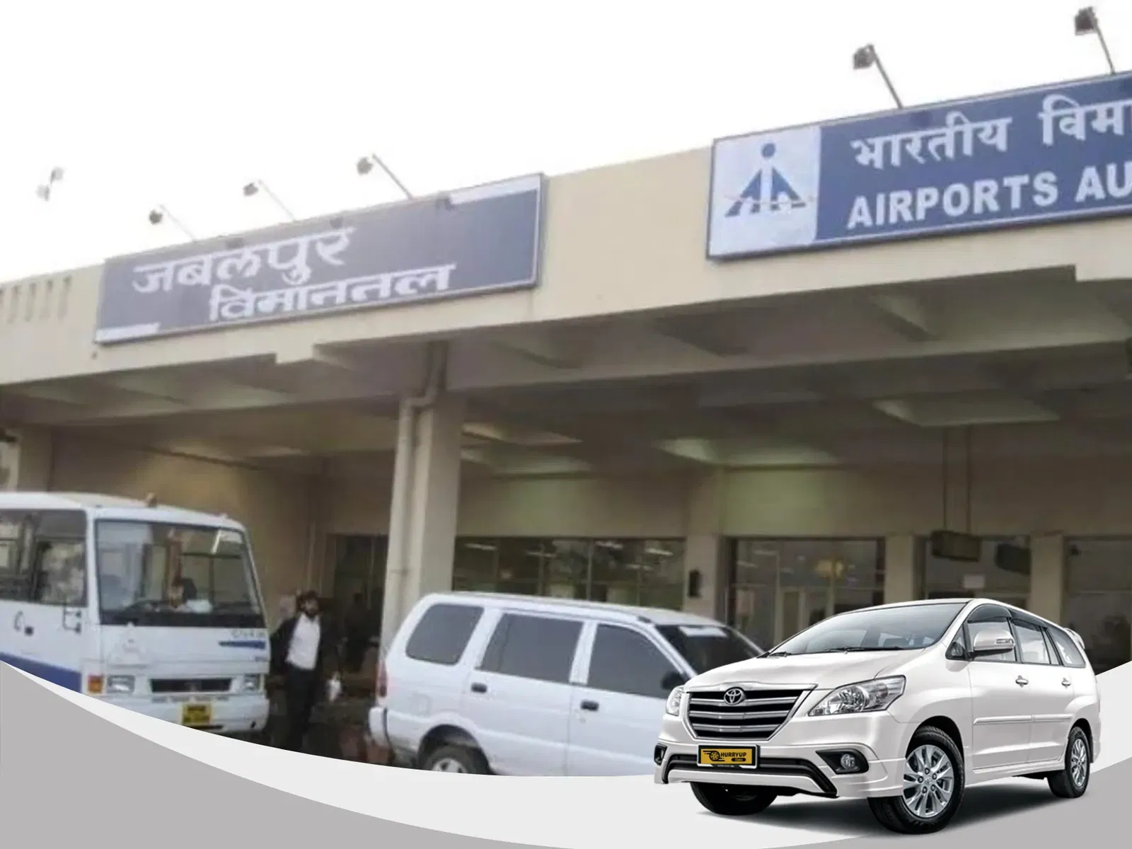 Best Jabalpur Airport Cab Booking – HurryUp Cabs