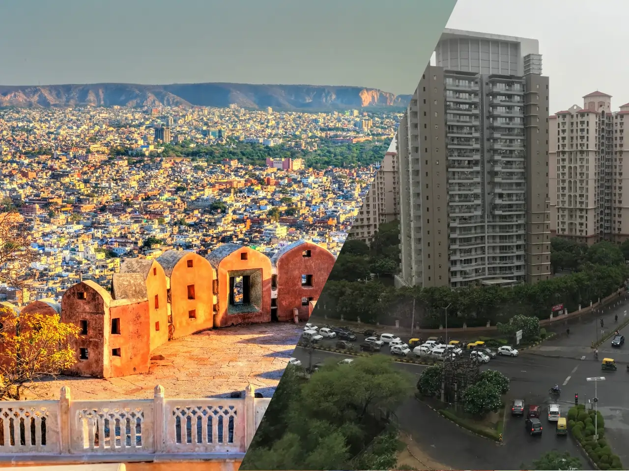 Jaipur to Gurgaon Distance & Best Cab Service Options